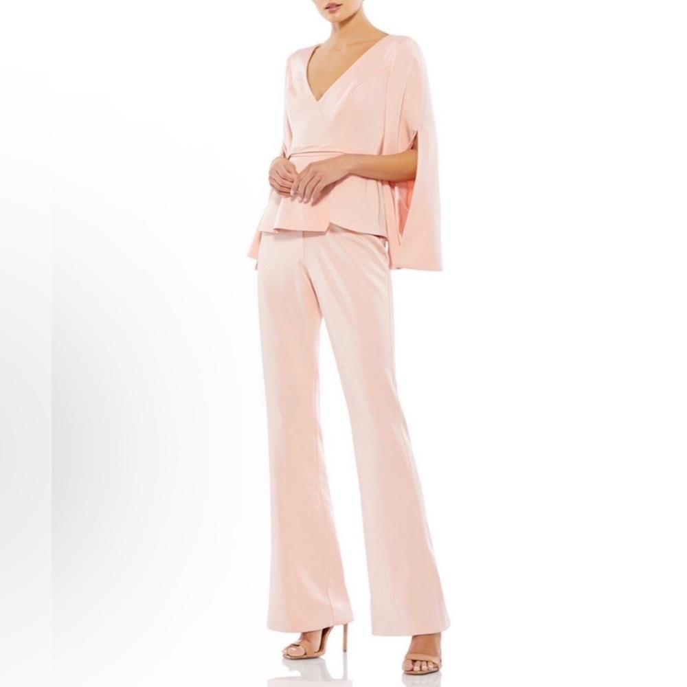 Mac Duggal Blush Pink Women's Pantsuit #11232 Size 10 NWOT